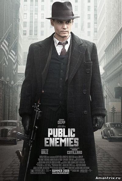 Обложка фильма Смотреть Джонни Д. / Public Enemies (Майкл Манн) (2009)