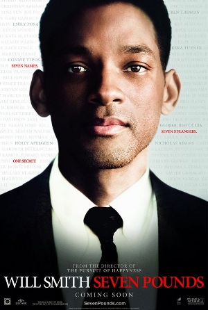 Обложка фильма Смотреть Cемь жизней / Seven Pounds (2008)