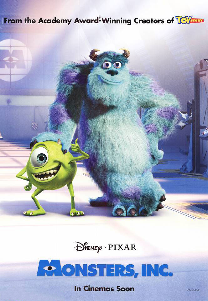 Обложка фильма Корпорация монстров / Monsters, Inc (2001)