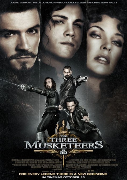 Смотреть фильм онлайн Мушкетеры / The Three Musketeers (2011)